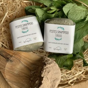 Festes Shampoo Tonerde